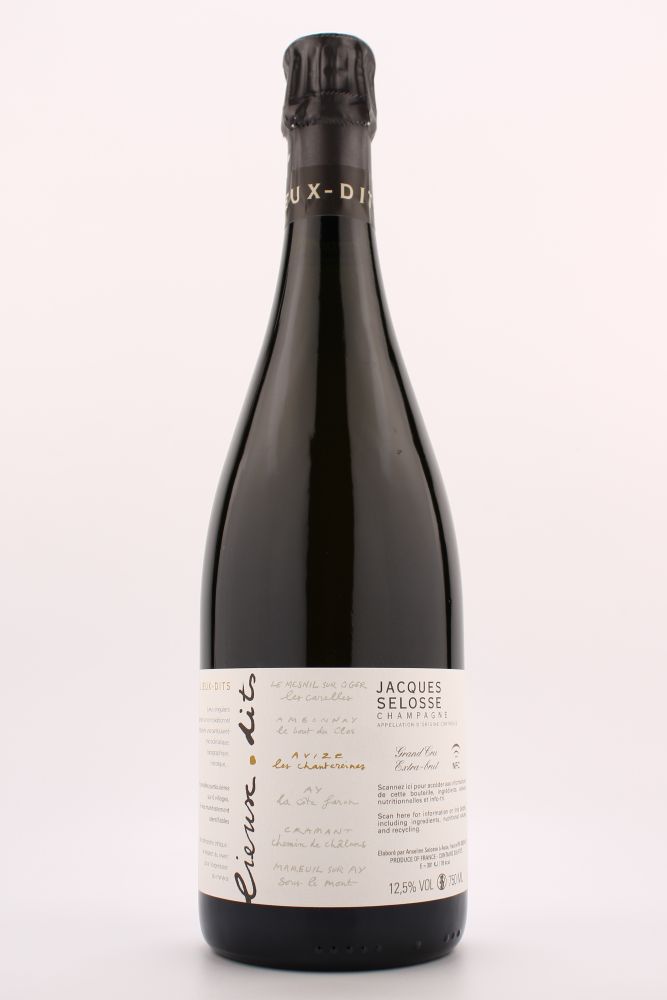 JACQUES SELOSSE LIEUX DITS AVIZE LES CHANTEREINES EXTRA BRUT NV