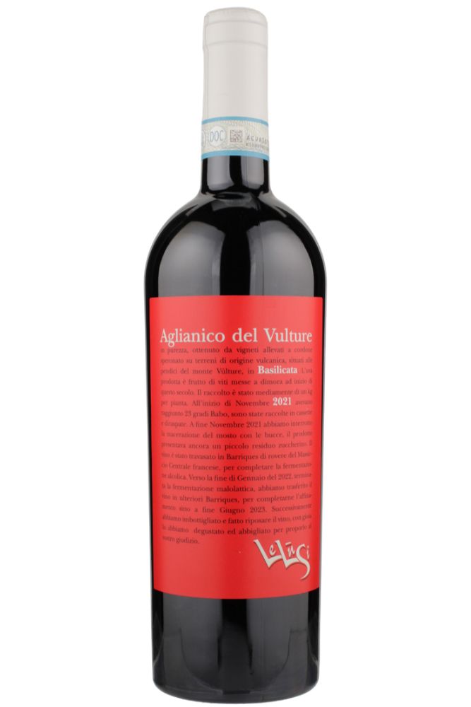 AGLIANICO DEL VULTURE LELUSI 2021　＜赤＞