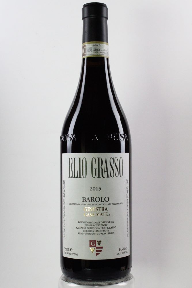 BAROLO GINESTRA VIGNA CASA MATE 2020　＜赤＞