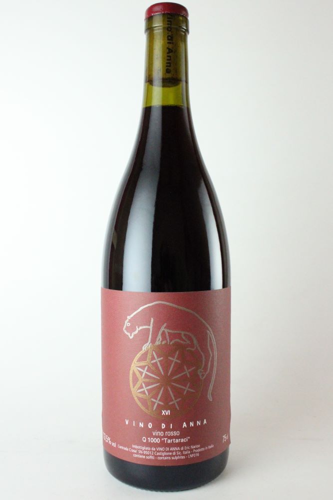 VINO DI ANNA ROSSO Q1000 “Tartaraci” 2022　＜赤＞