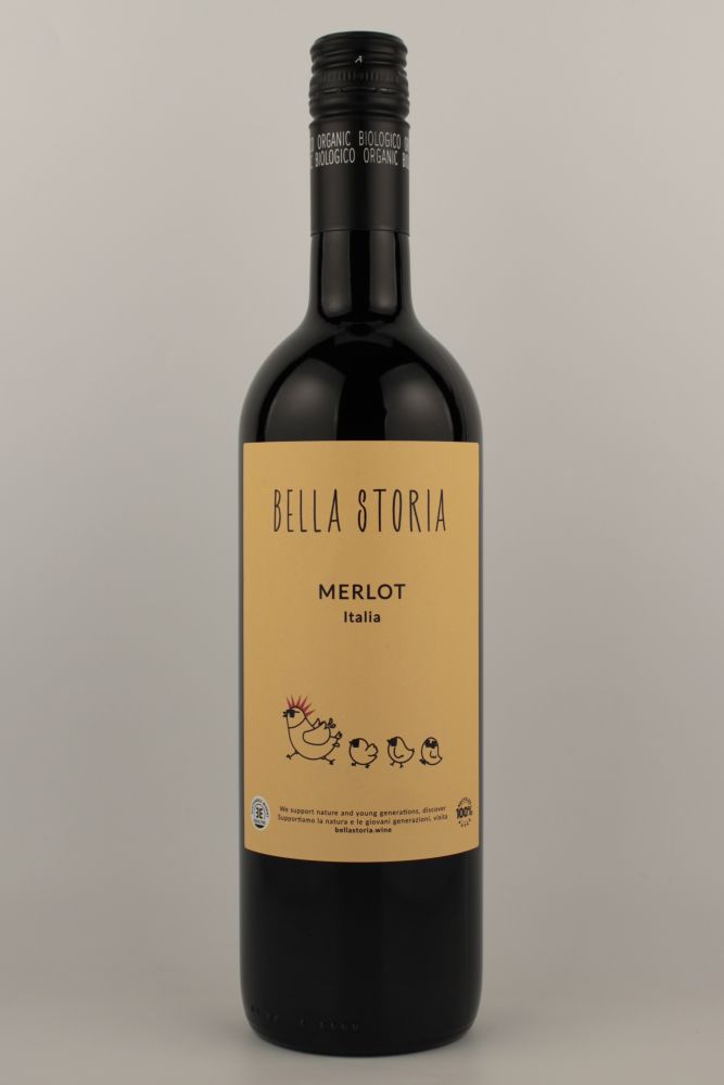BELLA STORIA BIOLOGICO MERLOT 2024　＜赤＞
